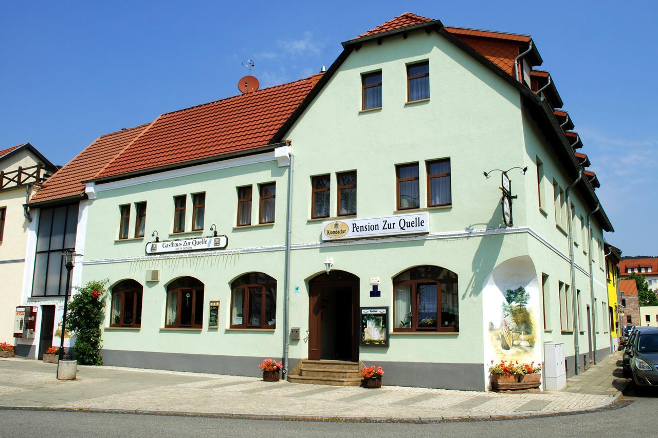 Pension Zur Quelle Bad Frankenhausen Exterior foto