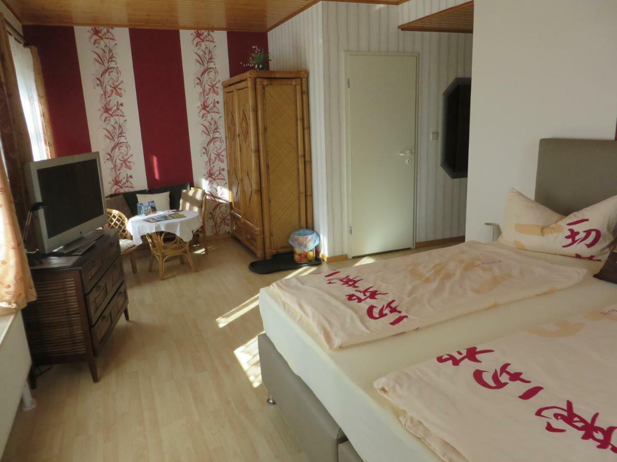 Pension Zur Quelle Bad Frankenhausen Exterior foto