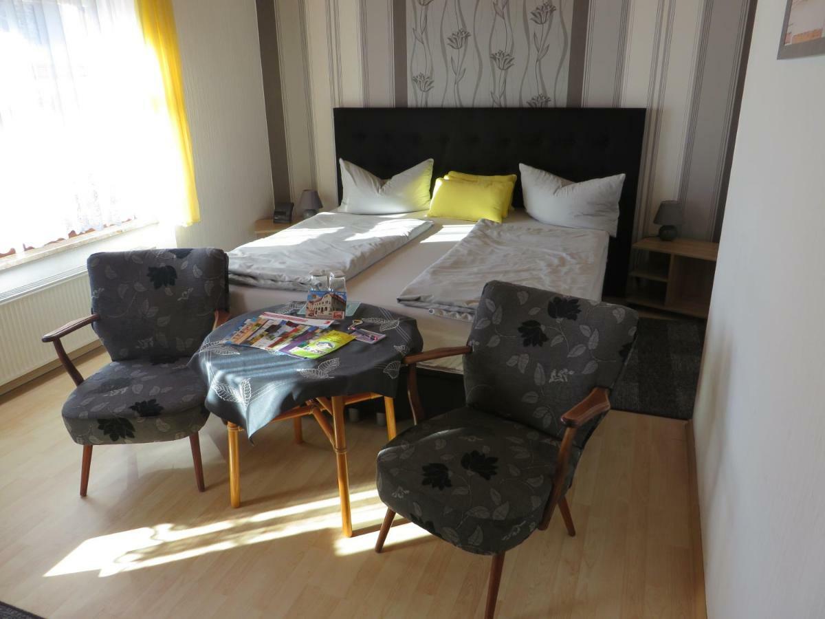 Pension Zur Quelle Bad Frankenhausen Exterior foto